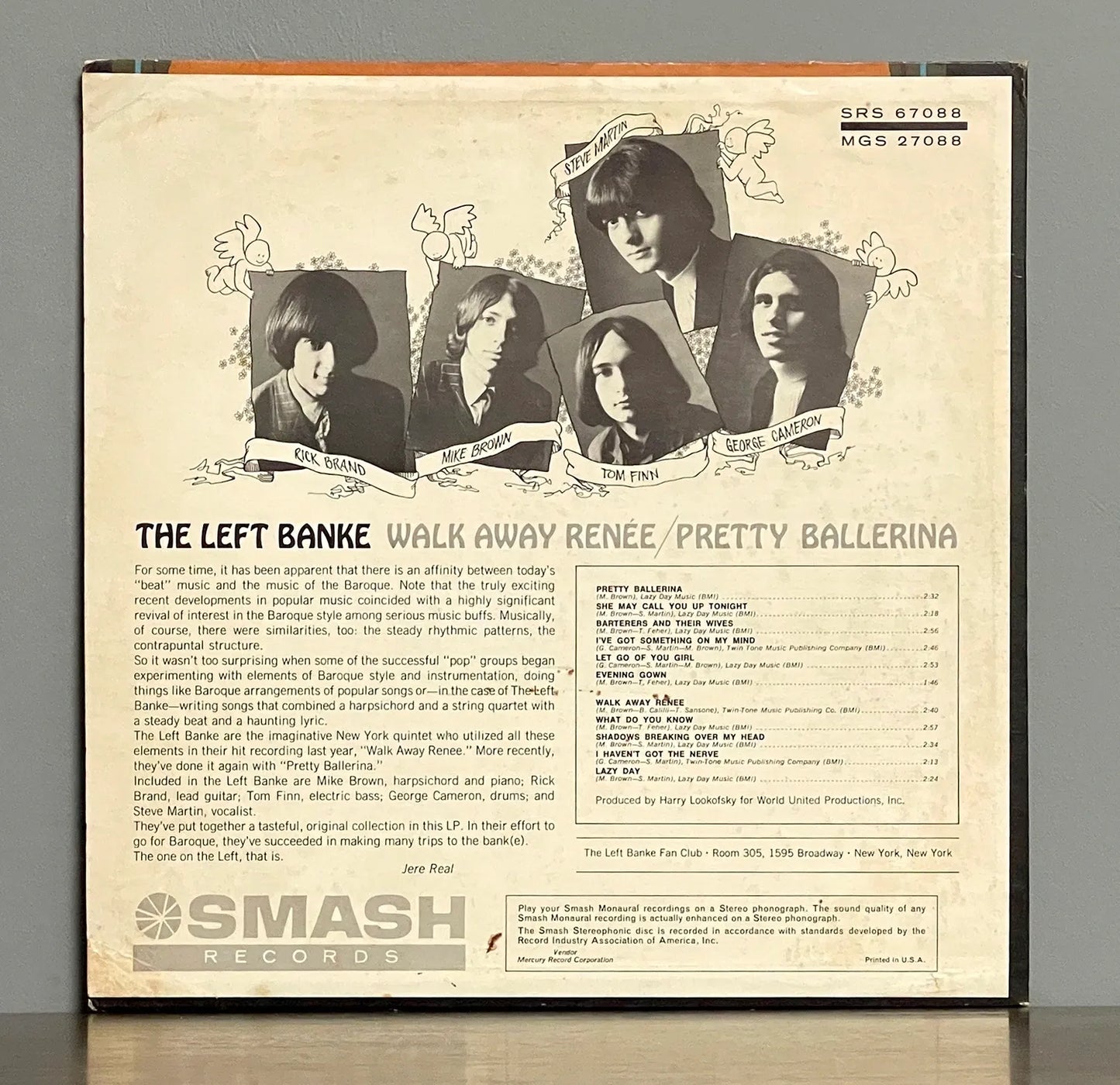 The Left Banke – Walk Away Renée / Pretty Ballerina