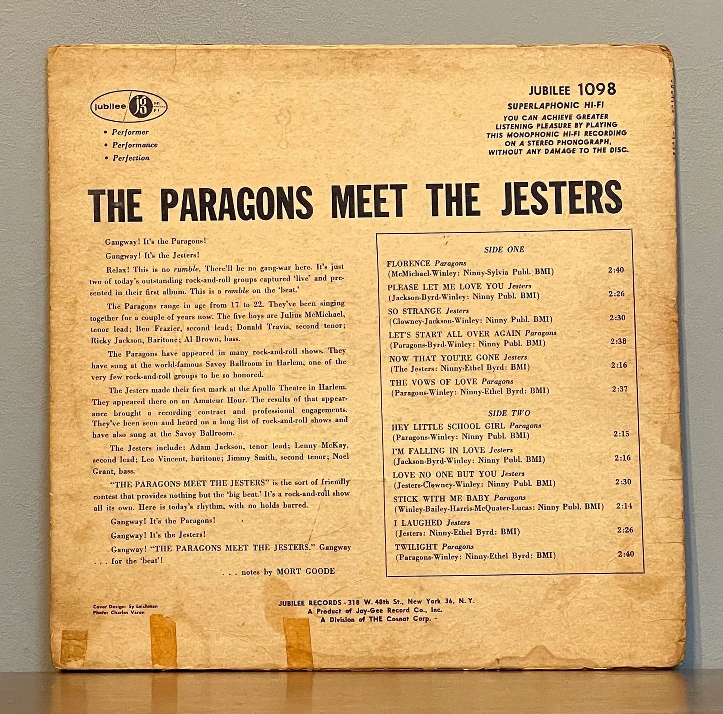 The Paragons, The Jesters – The Paragons Meet The Jesters