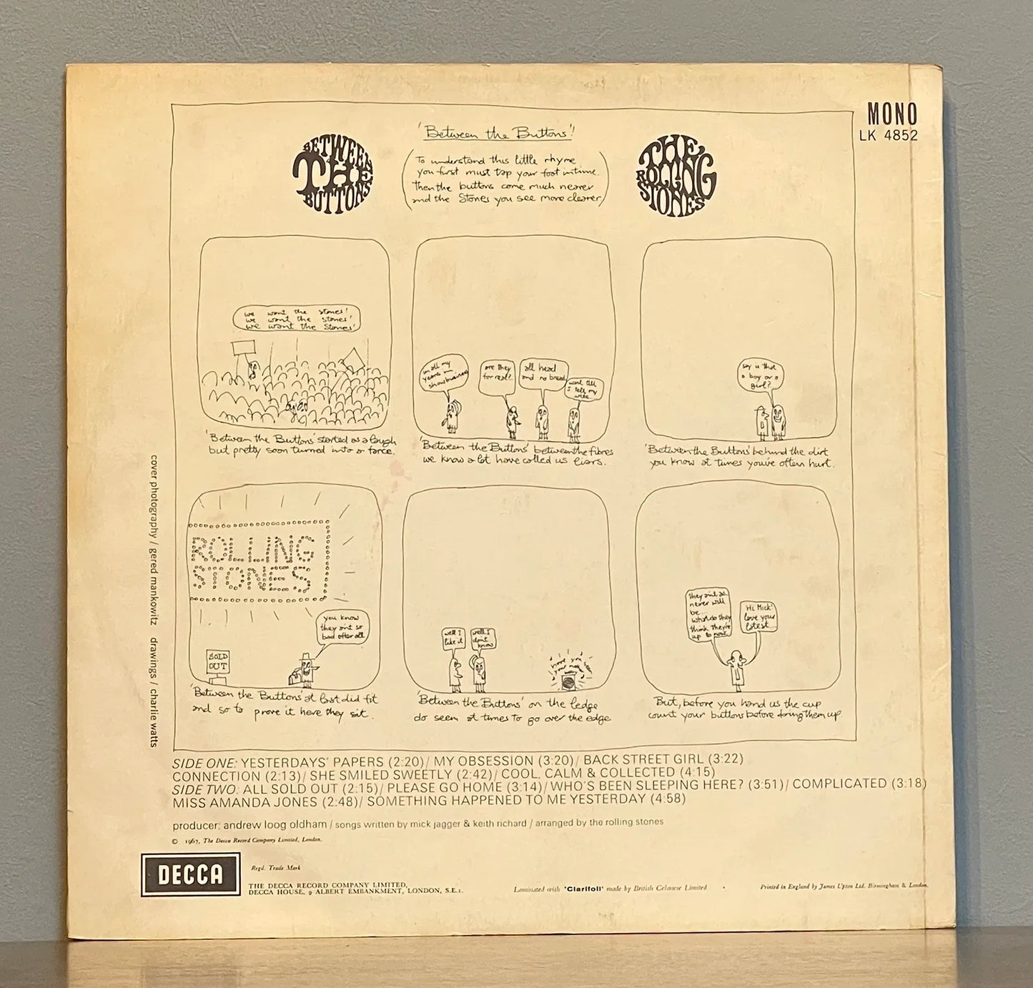 The Rolling Stones – Between The Buttons