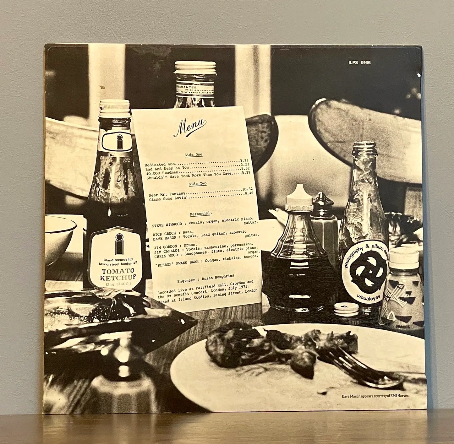 Traffic – Welcome To The Canteen