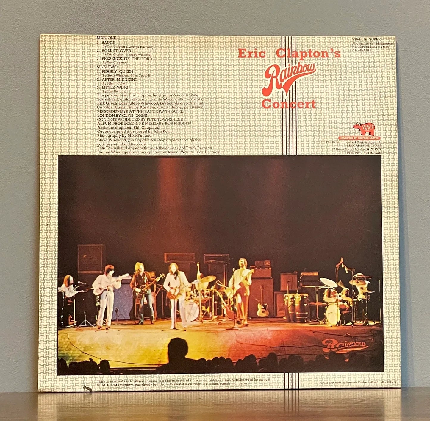 Eric Clapton – Eric Clapton's Rainbow Concert