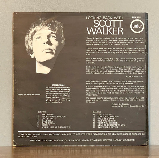 Scott Walker – Looking Back With Scott Walker