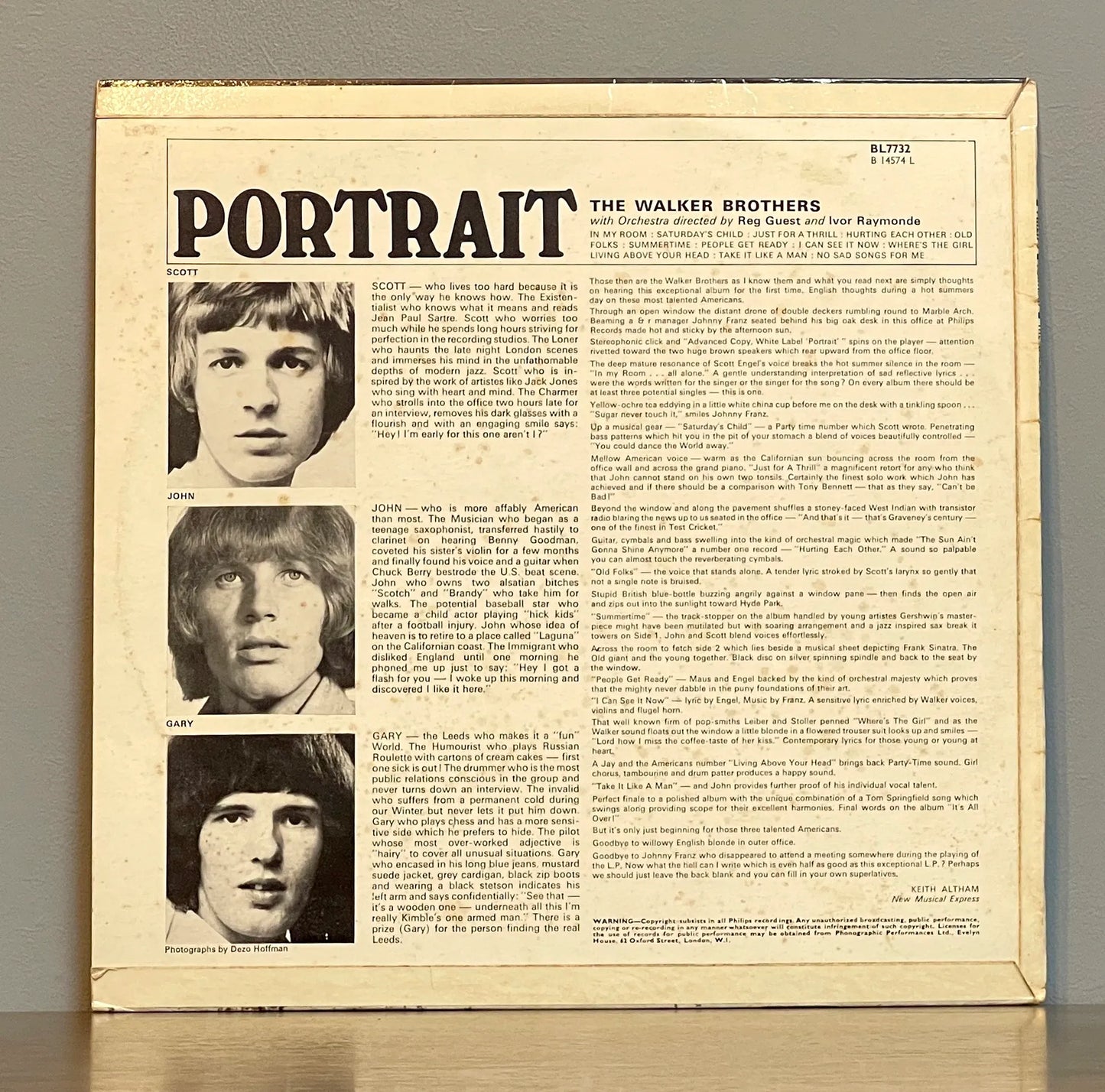 The Walker Brothers – Portrait