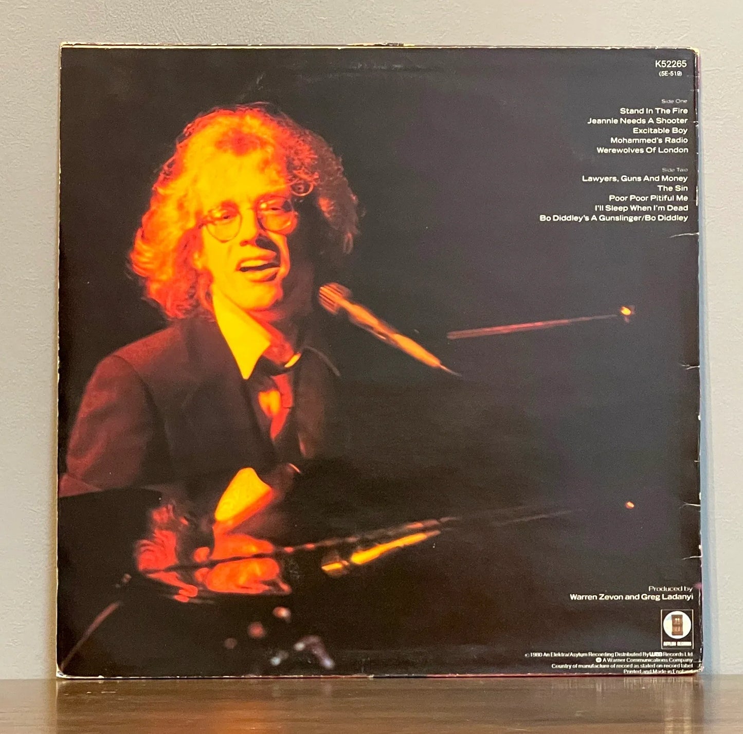 Warren Zevon – Stand In The Fire