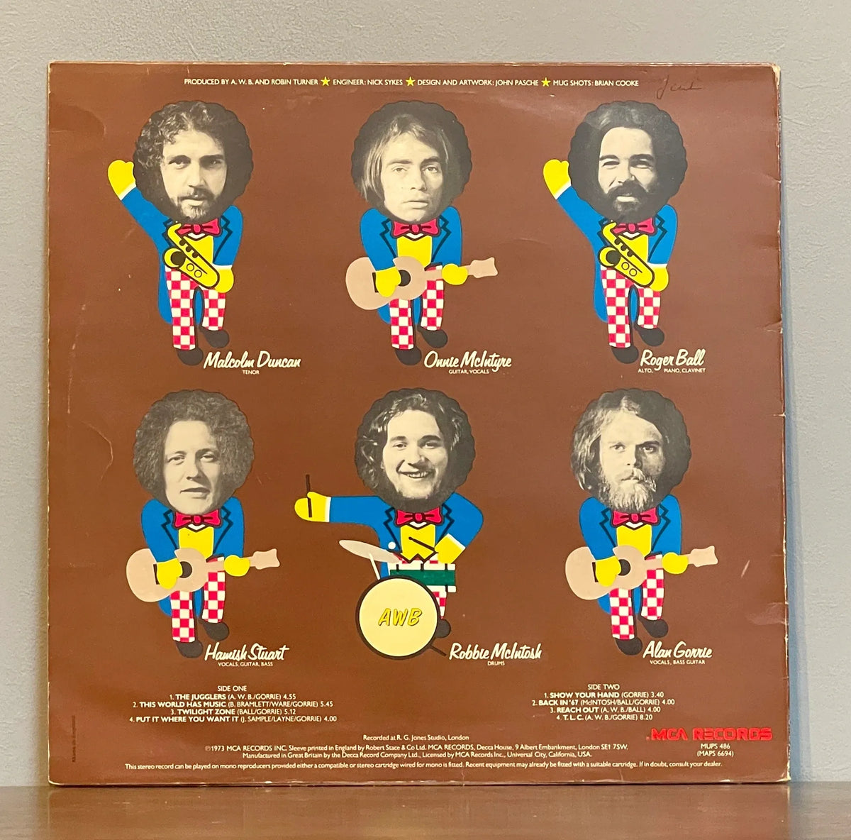 Average White Band – Show Your Hand