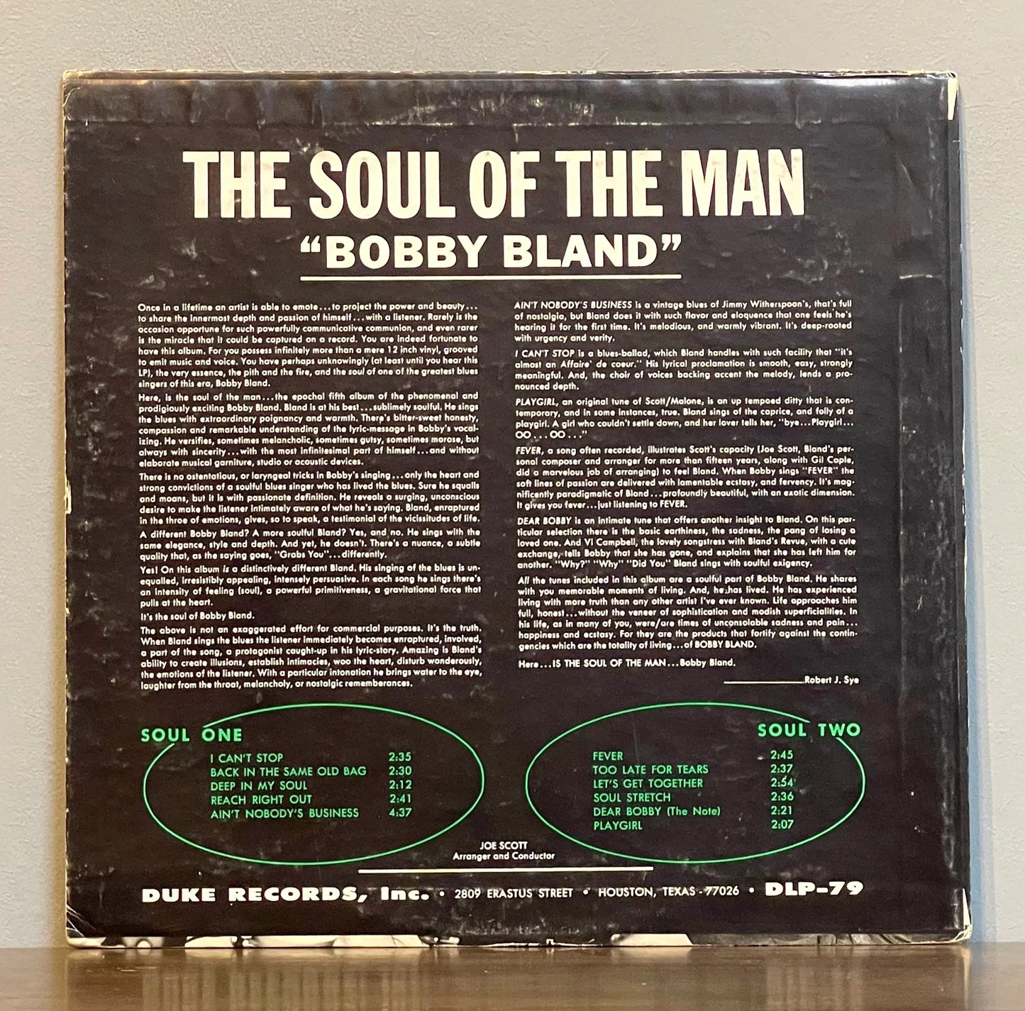 Bobby Bland – The Soul Of The Man