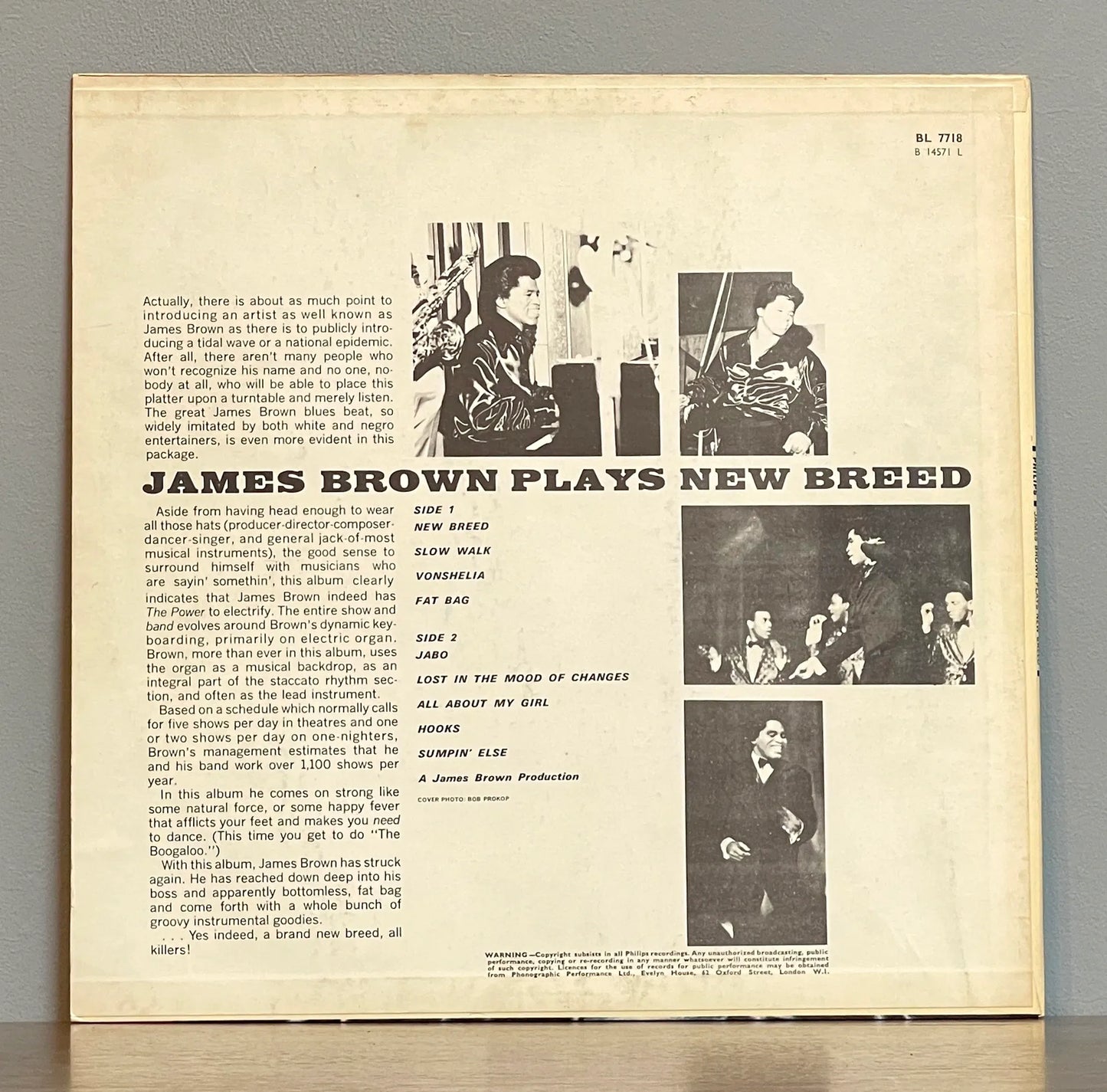 James Brown – Plays New Breed (The Boo-Ga-Loo)