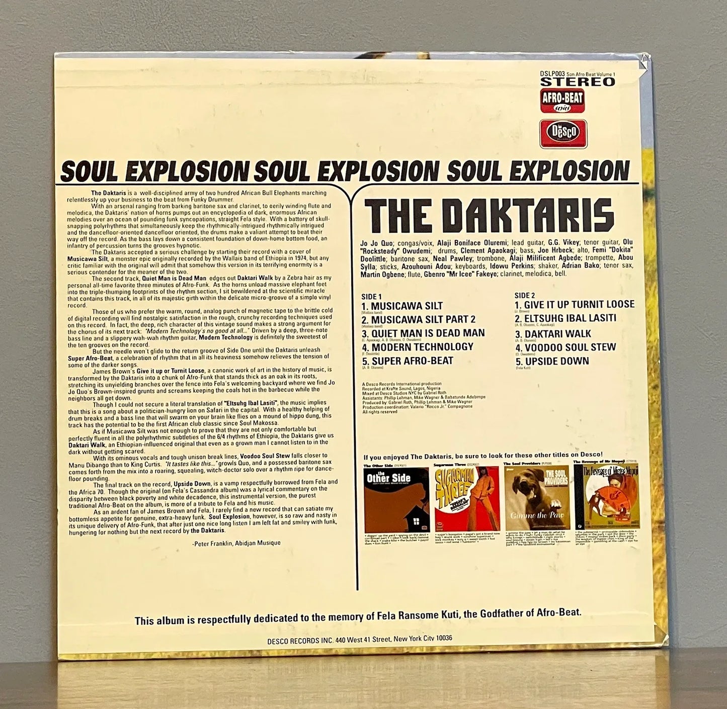 The Daktaris – Soul Explosion