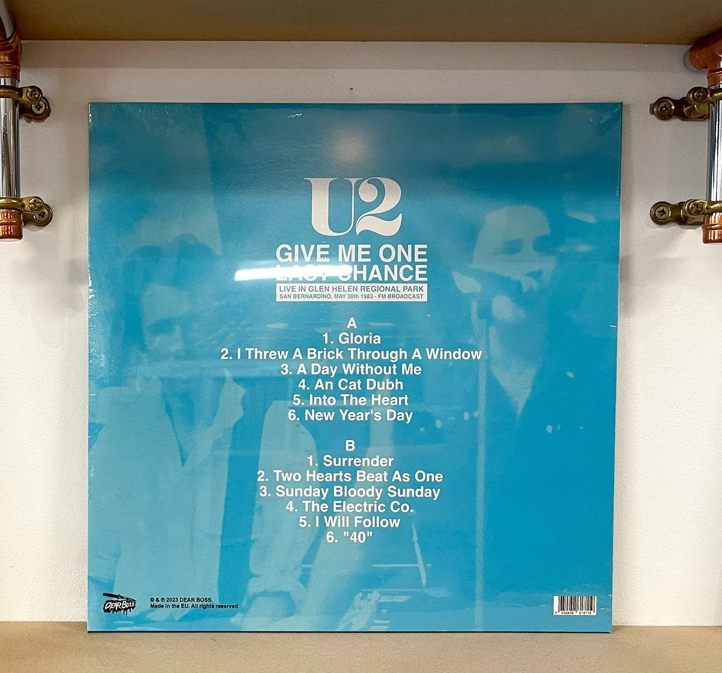 U2 – Give Me One Last Chance: Live In Glen Helen Regional Park San Bernardino, May 30th 1983 - FM Broadcast