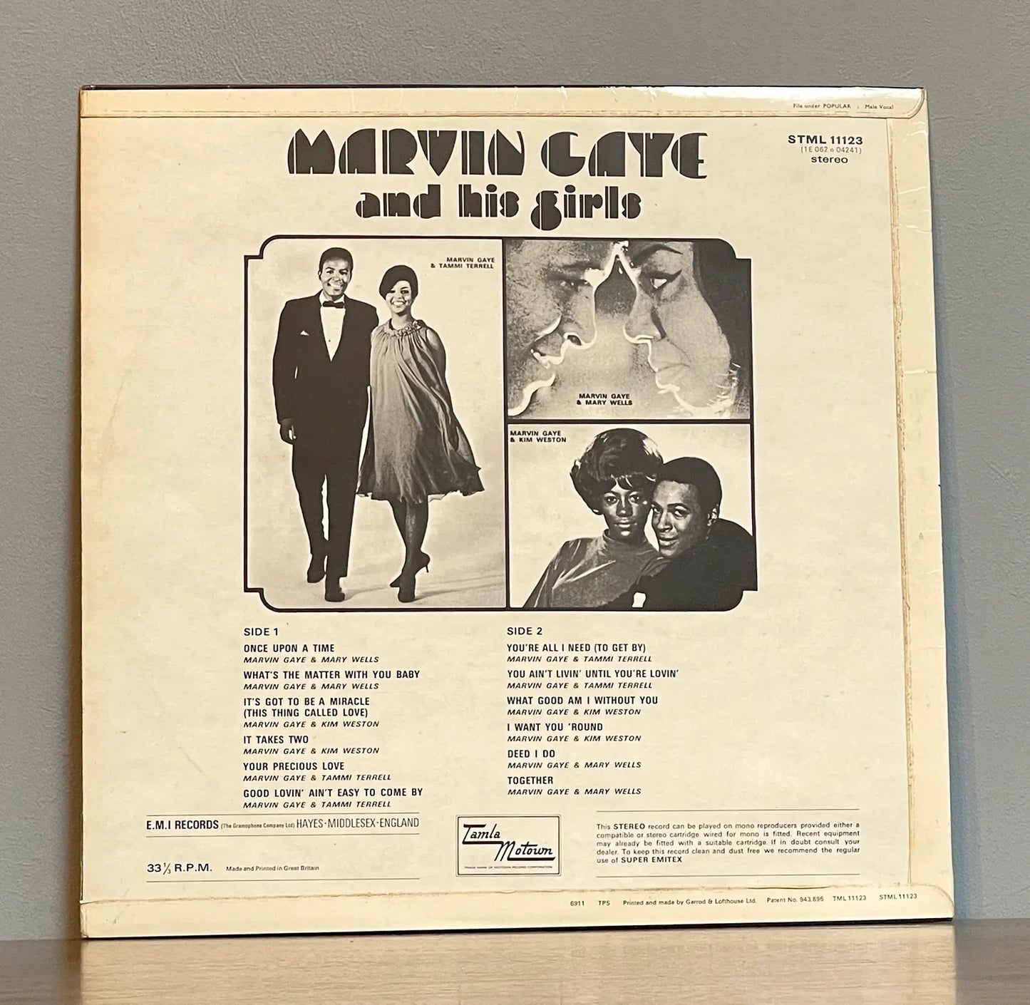 Marvin Gaye – Marvin Gaye And His Girls