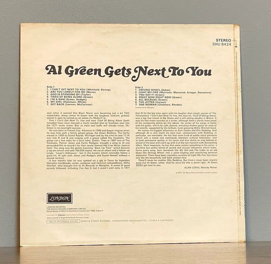 Al Green – Al Green Gets Next To You
