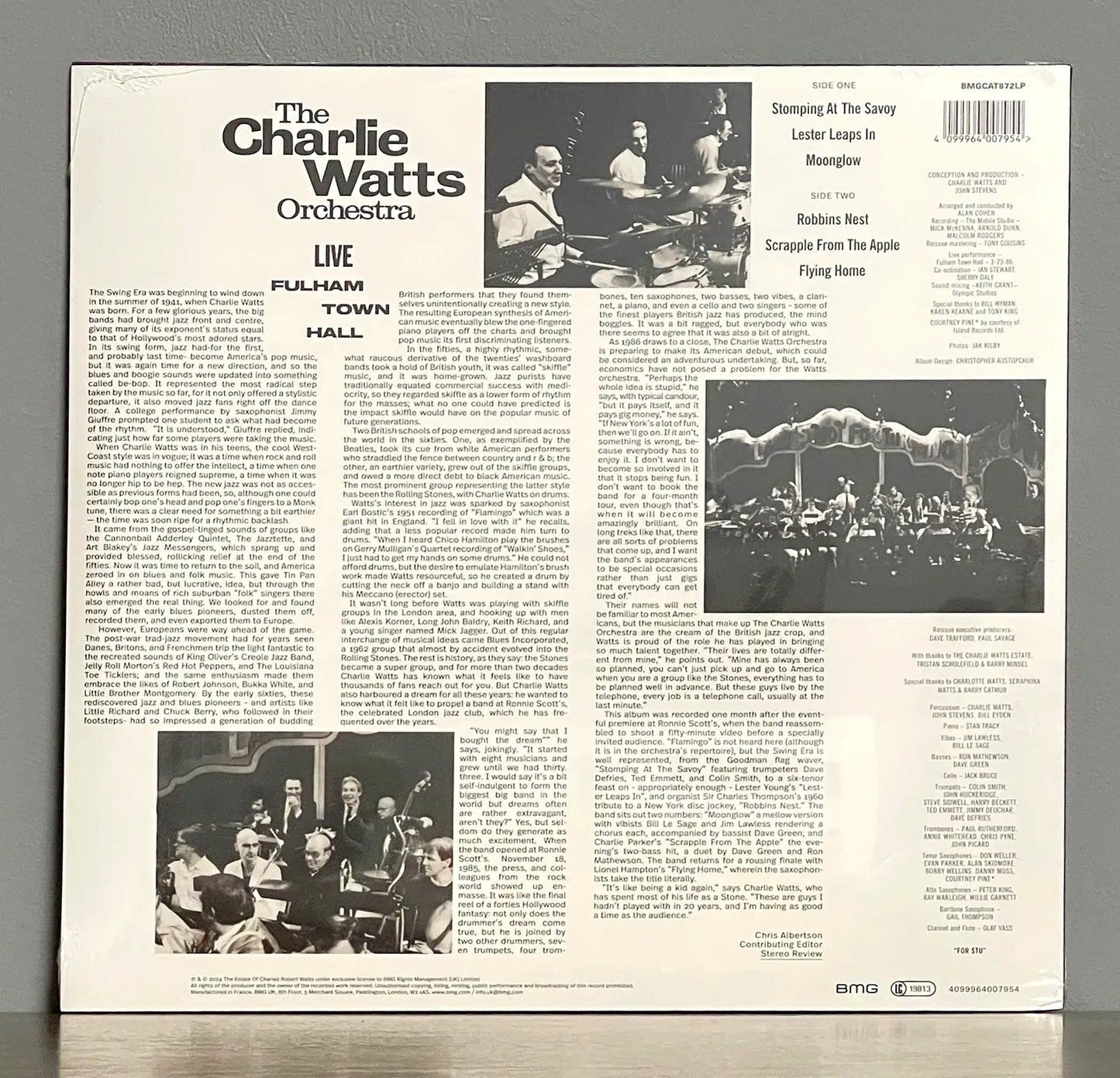 The Charlie Watts Orchestra – Live At Fulham Town Hall