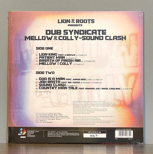 Dub Syndicate – Mellow & Colly