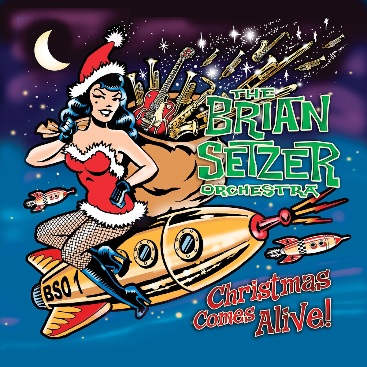 Brian Setzer Orchestra - Christmas Comes Alive! (2xLP)(Out 27/11)