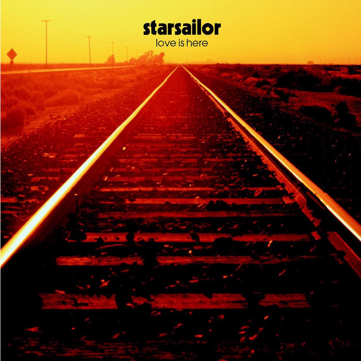 Starsailor Love Is Here translucent orange LP