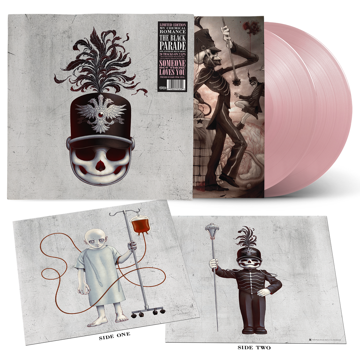 My Chemical Romance – The Black Parade (20th Anniversary Deluxe Edition) Baby Pink Vinyl 2LP