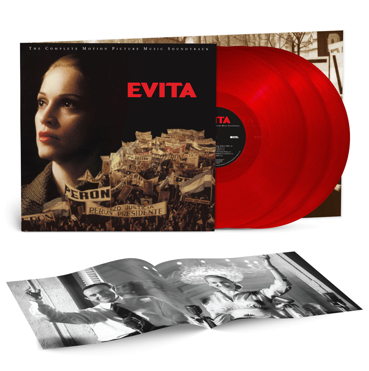 Madonna – Evita: The Complete Motion Picture Soundtrack (Red Vinyl 3LP)