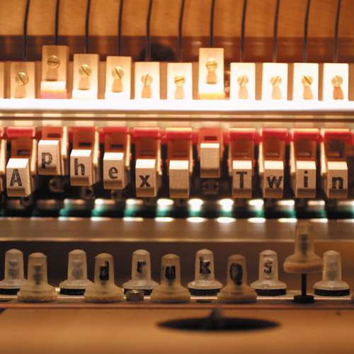 Aphex Twin – Drukqs – sleeve artwork – from Integral PDF
