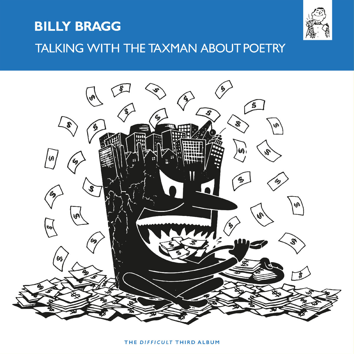 Billy Bragg - Talking With The Taxman About Poetry (Black Vinyl LP + Bonus 7-inch) – image 1