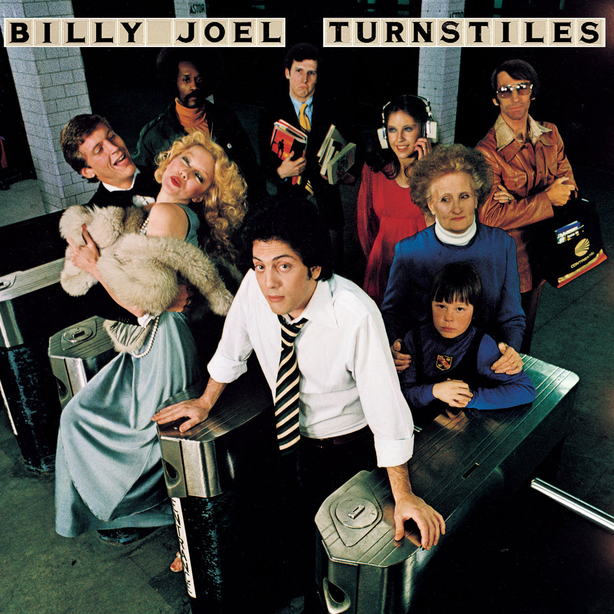 Billy Joel - Turnstiles (Subway Token Gold Vinyl LP) – image 1