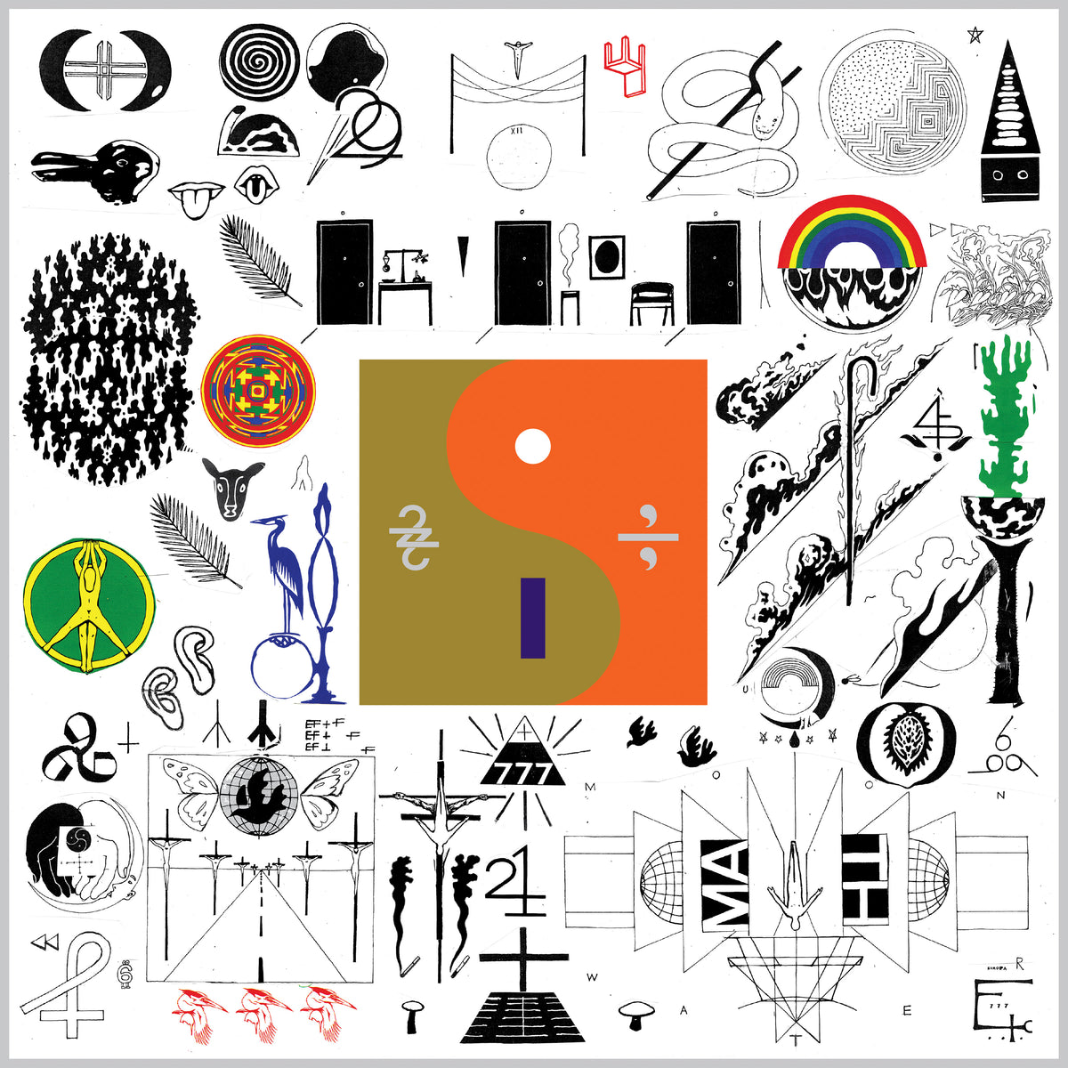 Bon Iver – 22, A Million tenth anniversary sleeve