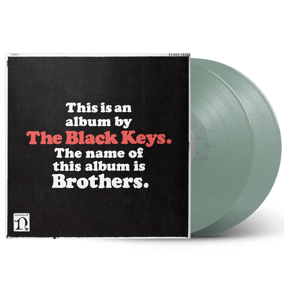 The Black Keys - Brothers (Limited Cola Bottle Clear Vinyl 2LP)(Out 4/12) – official sleeve and coloured vinyl product shot