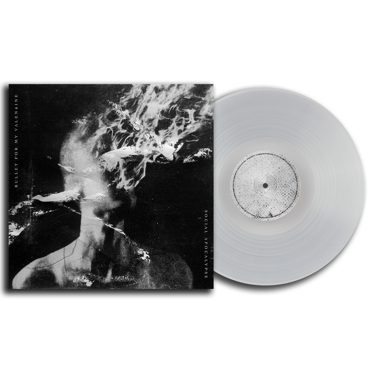 Social Apocalypse indie-exclusive crystal clear vinyl LP