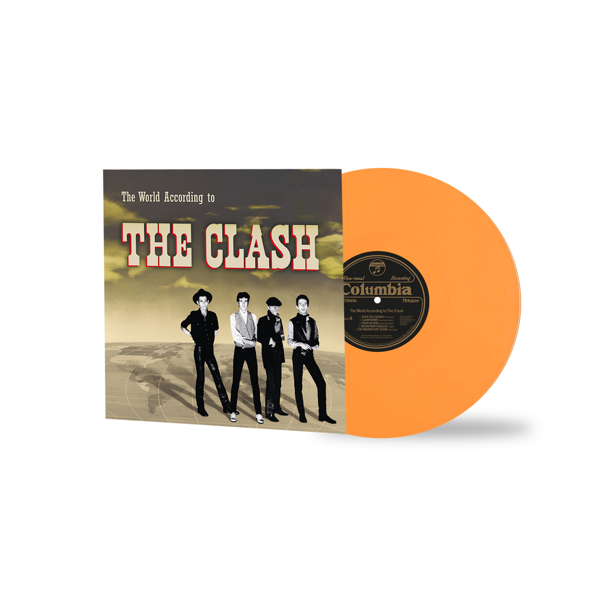 Clash WATTC orange Vinyl UK