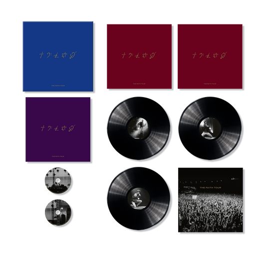 George Michael The Faith Tour deluxe 3LP and 2CD box set with book