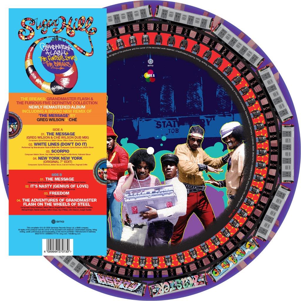 Grandmaster Flash & The Furious Five - The Breaks: Grandmaster Flash & The Furious Five Definitive Collection [Limited Edition Zoetrope Vinyl](Out30/10)