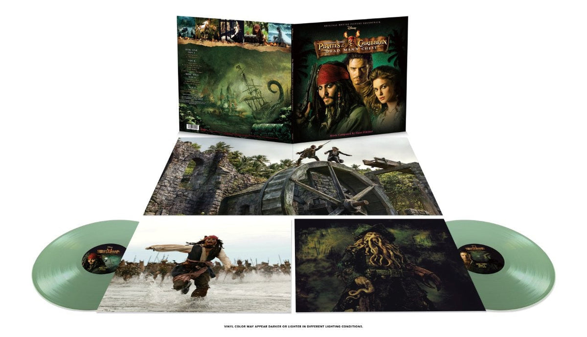 Hans Zimmer – Pirates of the Caribbean: Dead Man's Chest vinyl artwork