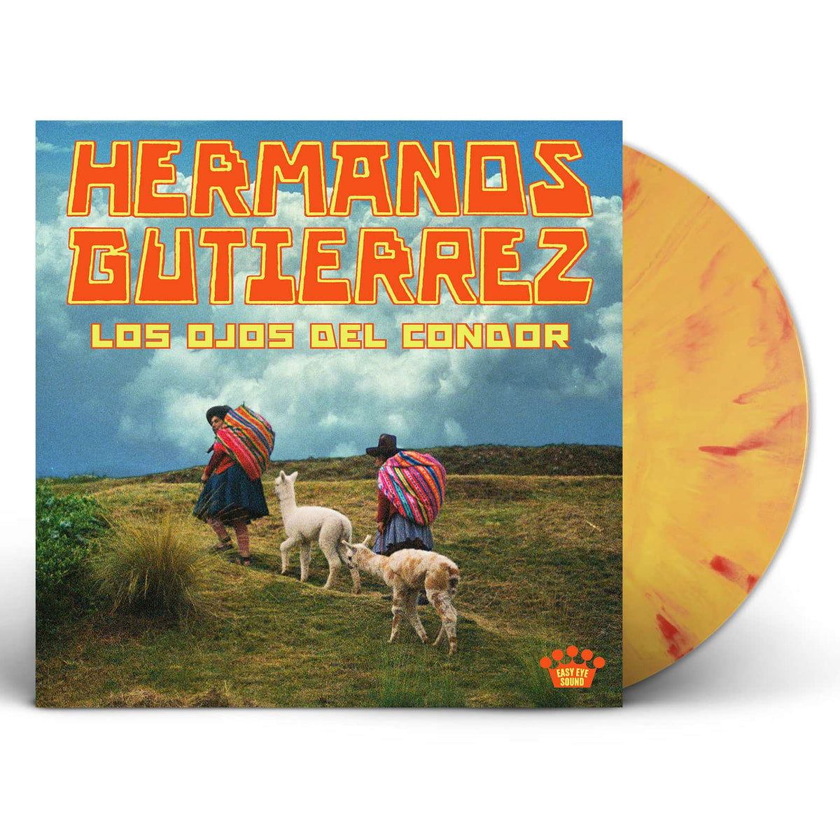 Hermanos Gutiérrez Los Ojos Del Cóndor Solar Flare vinyl product shot