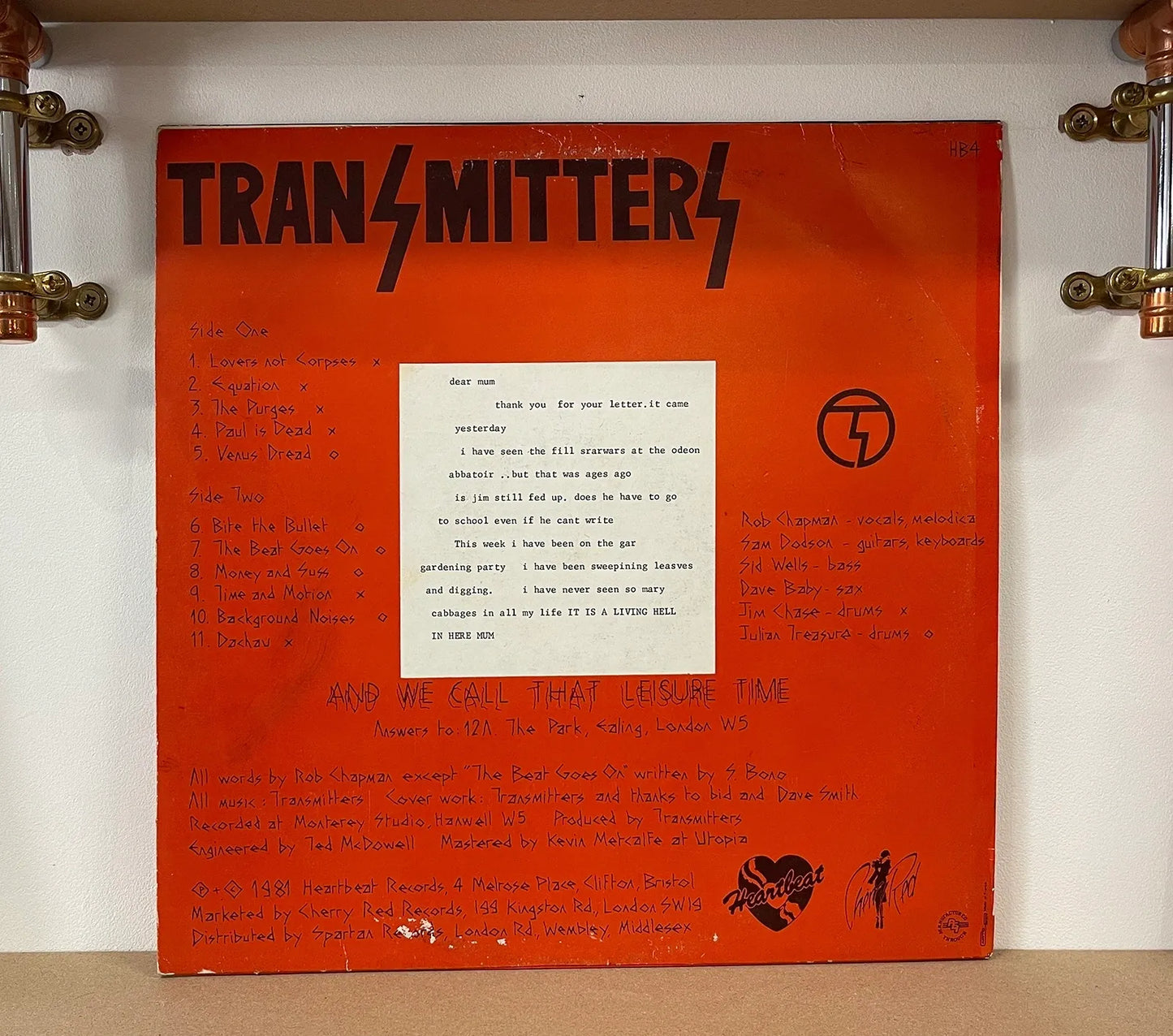 Transmitters – And We Call That Leisure Time