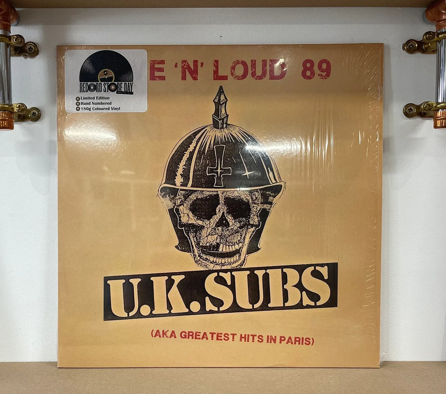 UK Subs – Live N' Loud 1989 - Aka Greatest Hits In Paris