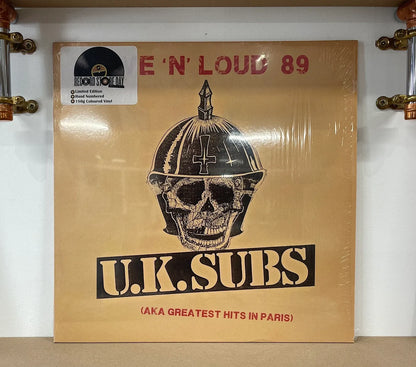 UK Subs – Live N' Loud 1989 - Aka Greatest Hits In Paris