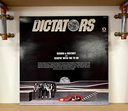 The Dictators – Search & Destroy / Sleepin' With The TV On