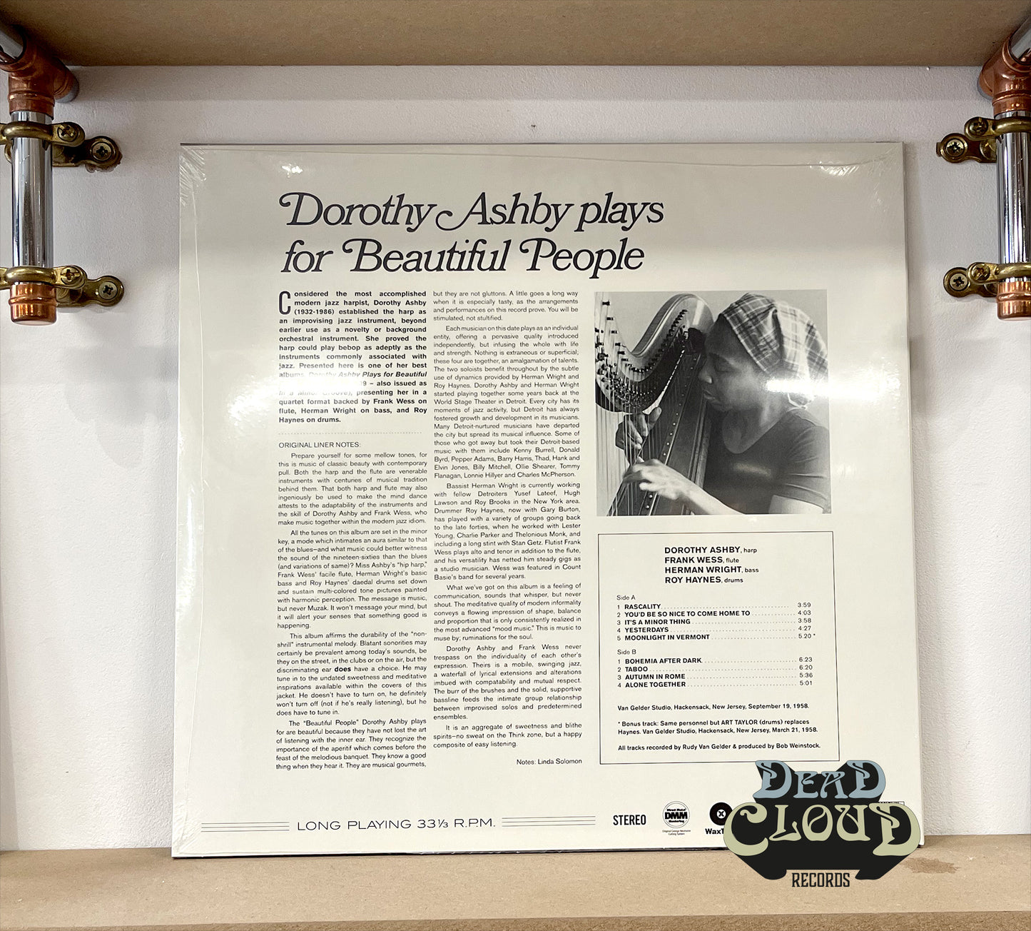 Dorothy Ashby, Frank Wess, Herman Wright, Roy Haynes – Dorothy Ashby Plays For Beautiful People