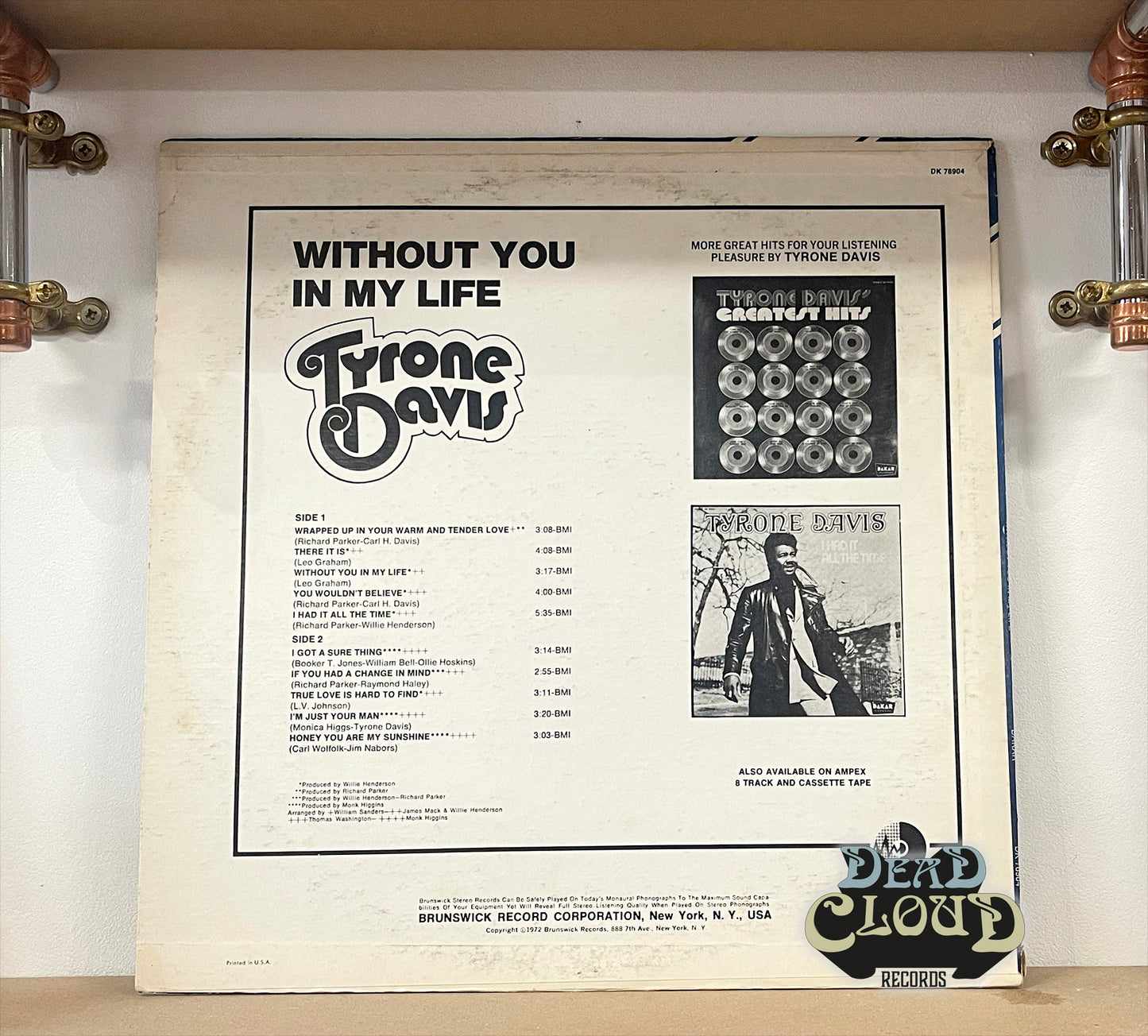 Tyrone Davis – Without You In My Life
