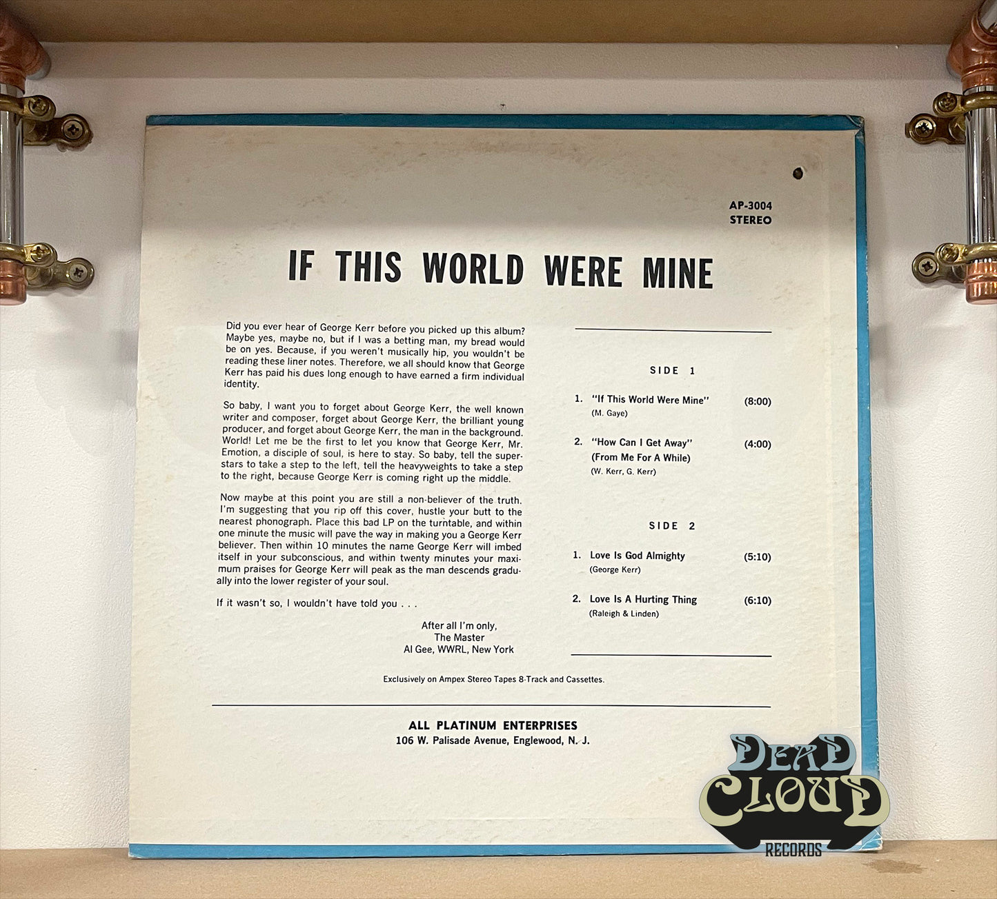 George Kerr – If This World Were Mine
