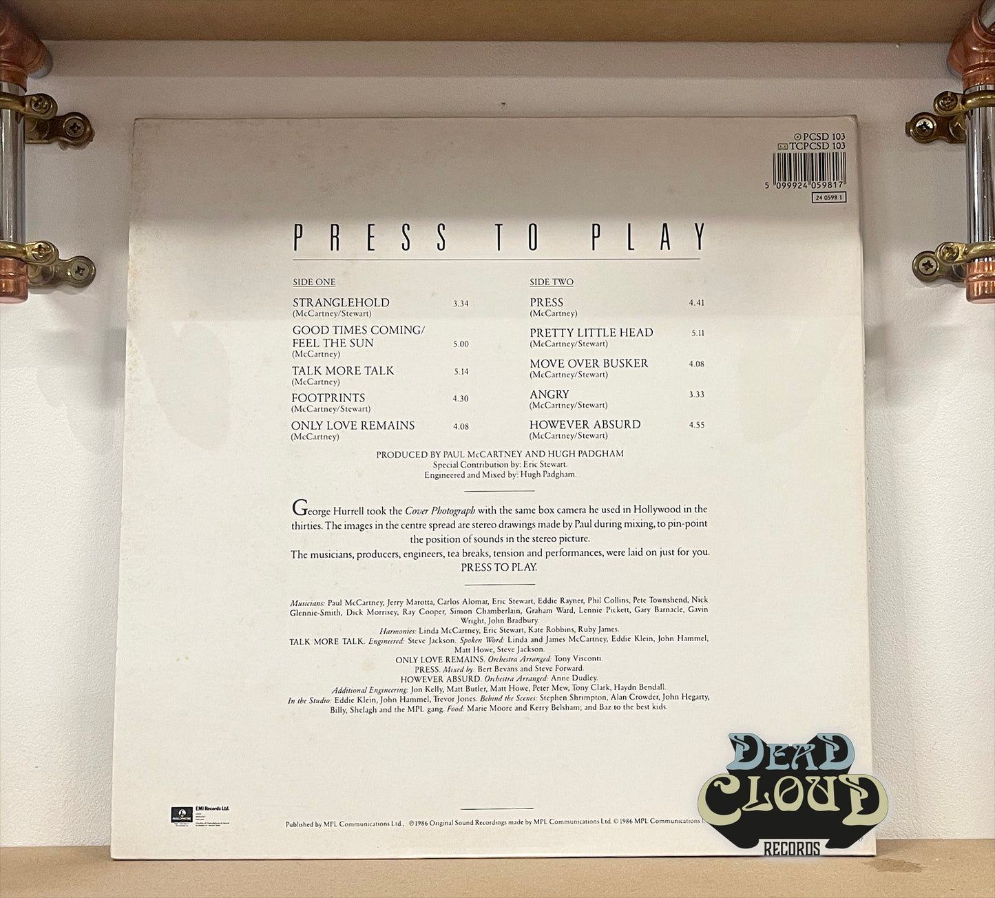 Paul McCartney – Press To Play