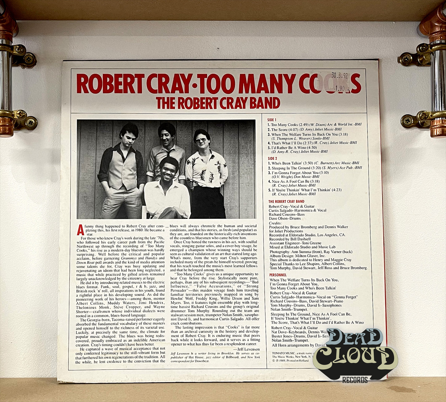 The Robert Cray Band – Too Many Cooks