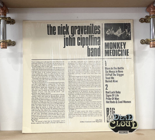 The Nick Gravenites John Cipollina Band – Monkey Medicine