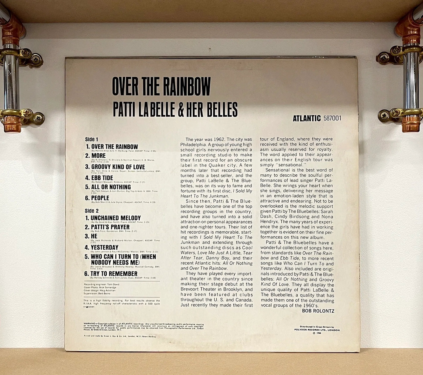 Patti LaBelle & Her Belles – Over The Rainbow
