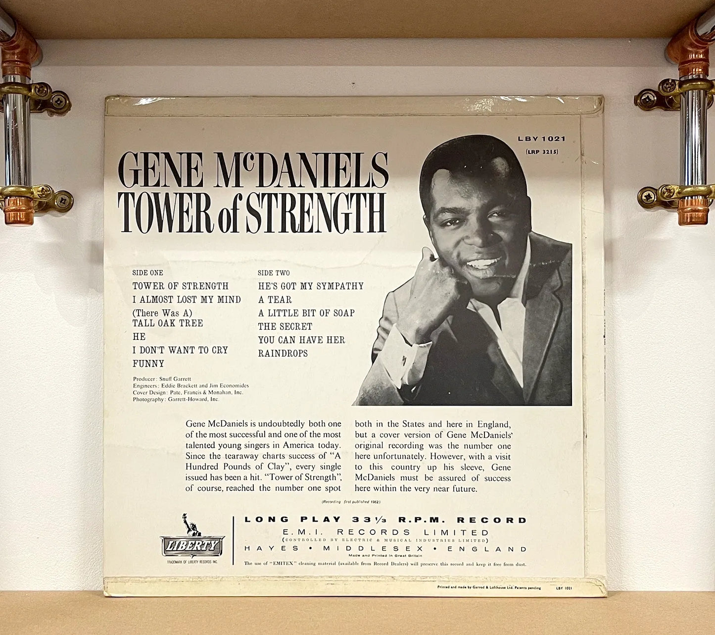 Gene McDaniels – Tower Of Strength