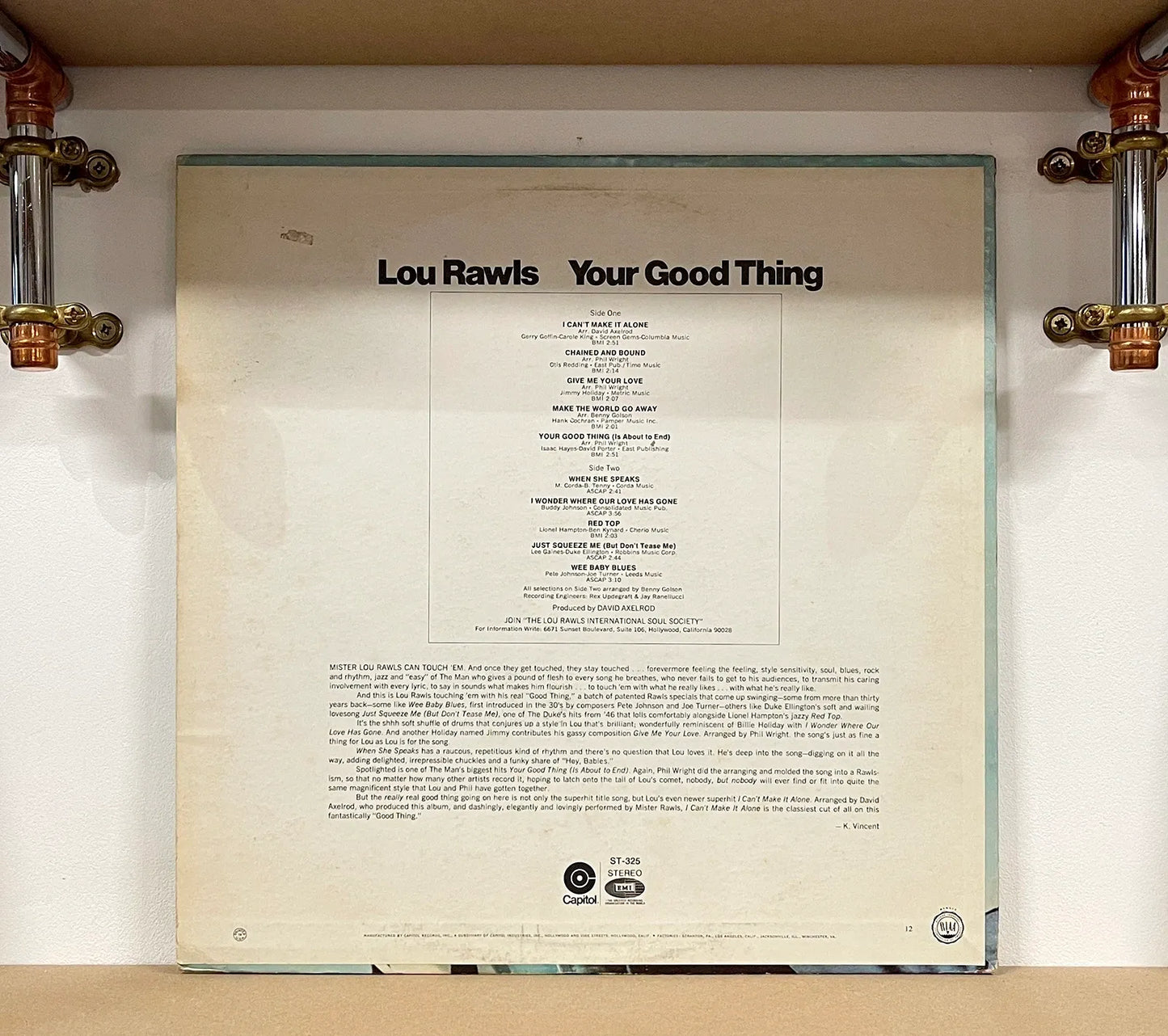 Lou Rawls – Your Good Thing