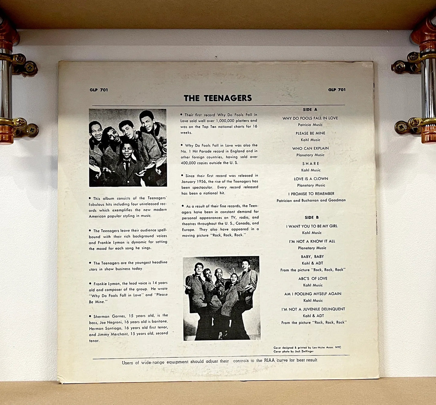 The Teenagers Featuring Frankie Lymon – The Teenagers Featuring Frankie Lymon