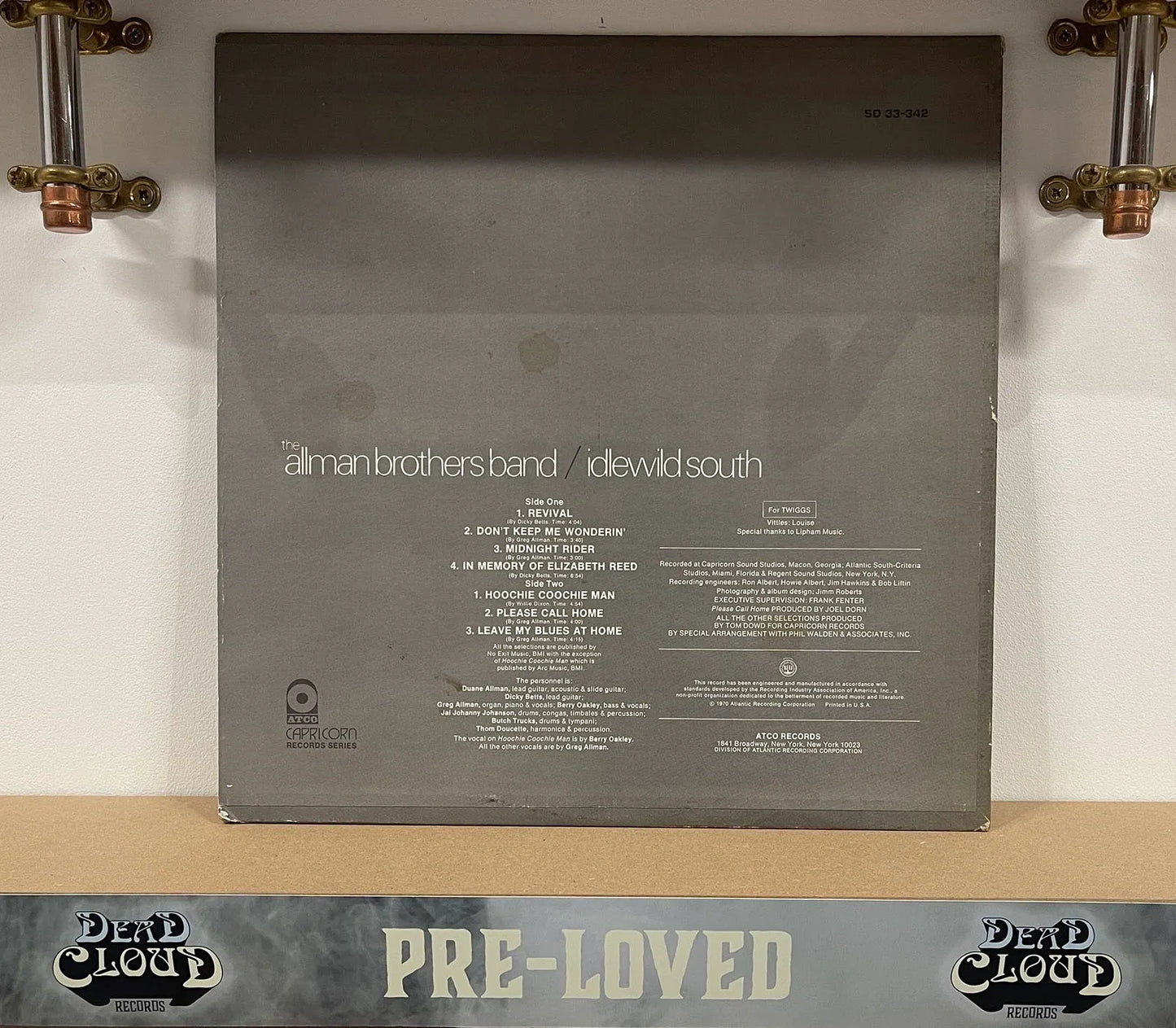 The Allman Brothers Band - Idlewild South