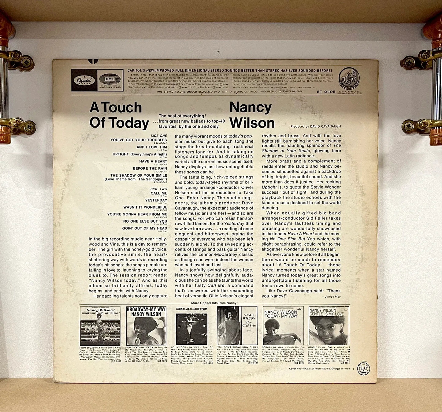 Nancy Wilson – A Touch Of Today