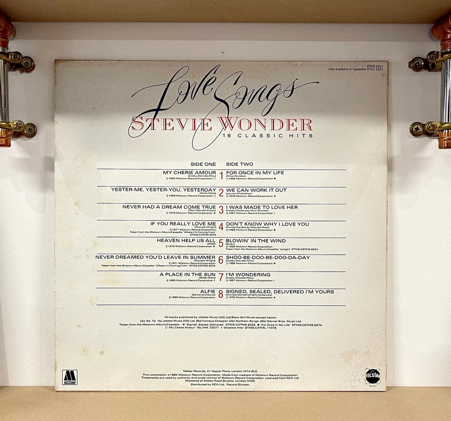 Stevie Wonder – Love Songs