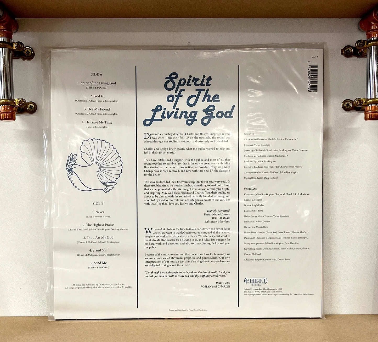 Roslyn & Charles – Spirit Of The Living God